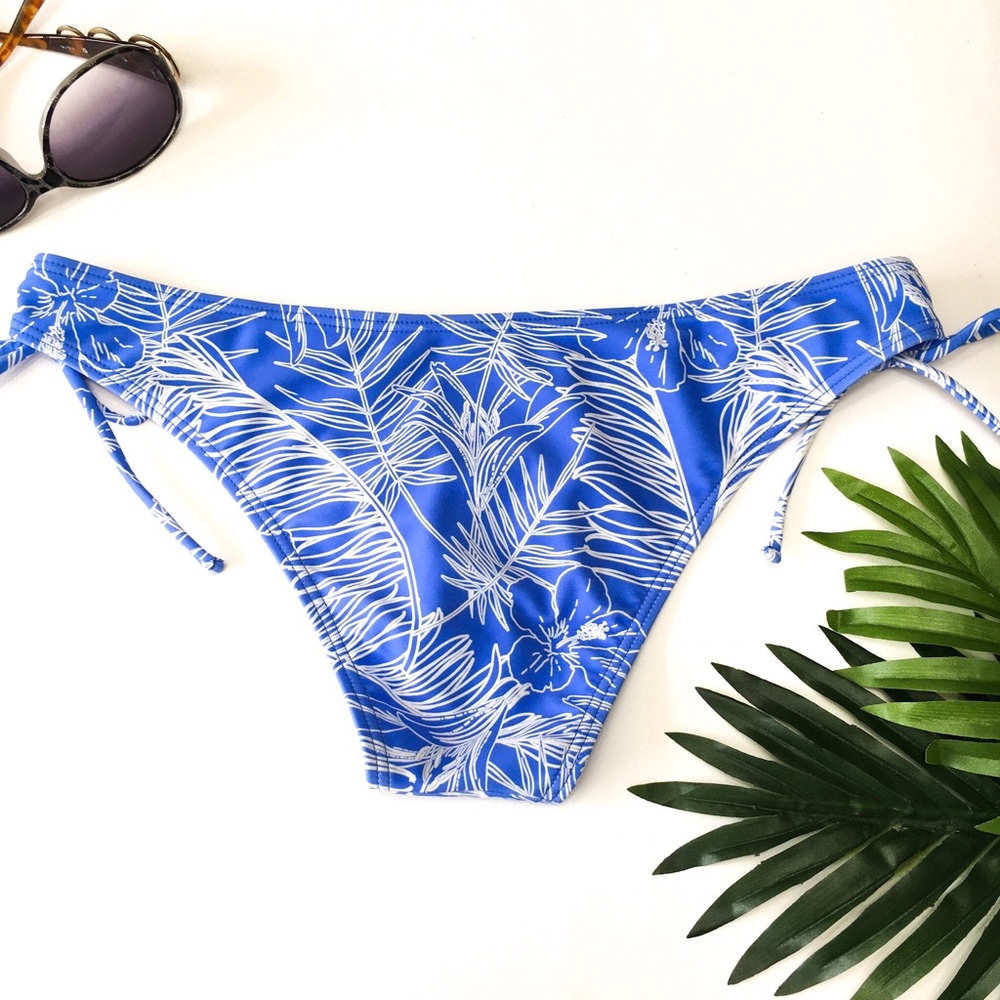 Damsel Bikini Cheeky Bottom Fronds Hibiscus, sz M - Picture 5 of 8